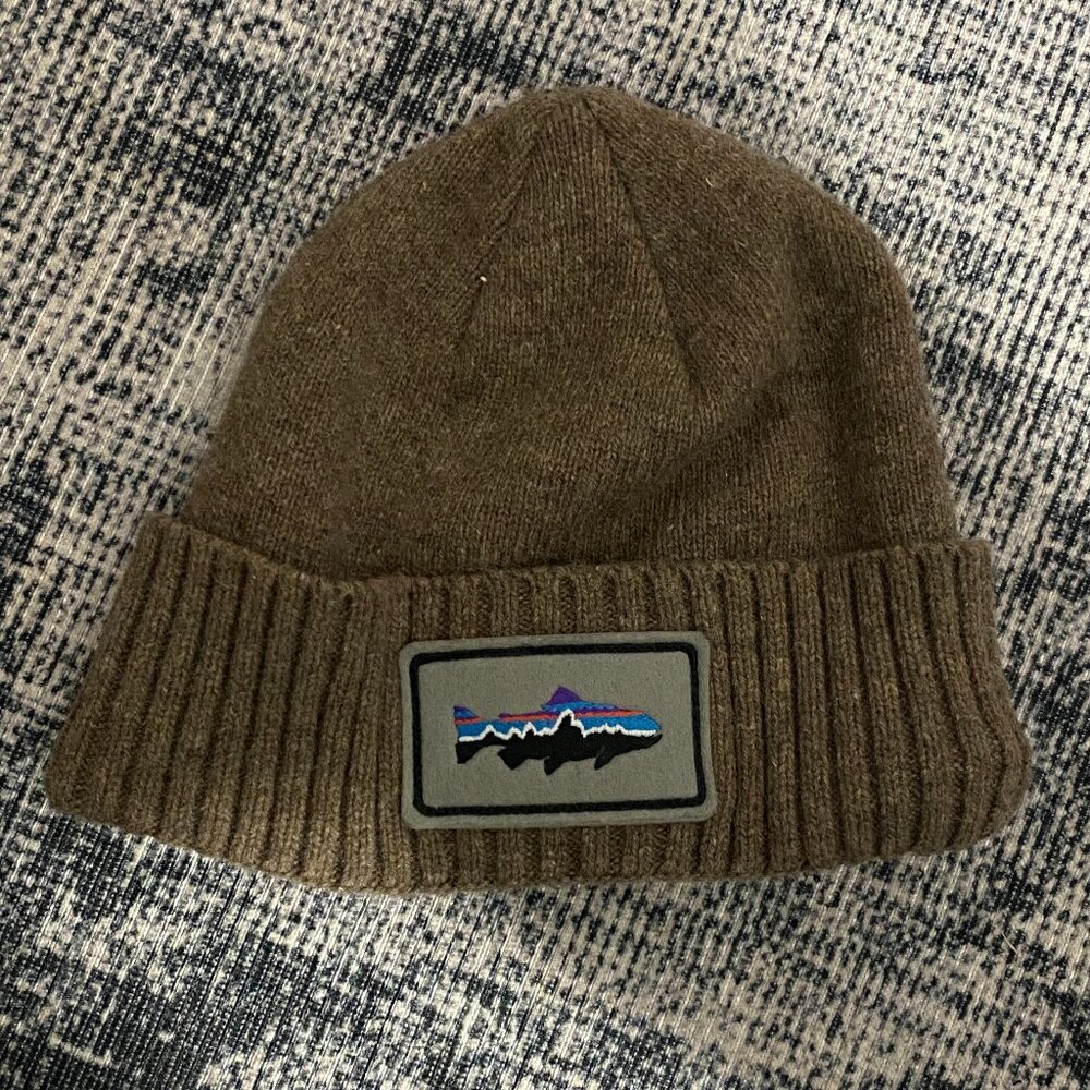 Ash Tan Patagonia Winter Beanie